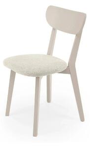 Scaun BUGGI 2, casmir, stofa clasica/lemn, 45x50x81 cm