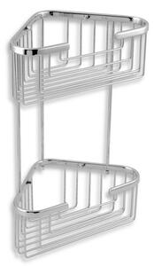 Novaservis - Raft dublu de colt mic adanc Wire program crom, 6078.0