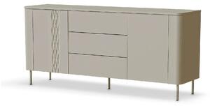 Comoda TIRANTE, casmir, PAL laminat, 160x40x75 cm