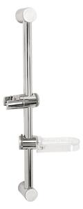 Novaservis - Suport de duș glisant cu săpun cromat, RAIL4.0