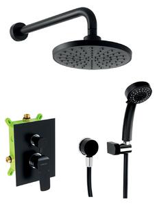 Novaservis - set de duș ascuns, negru, SET38051R,5
