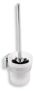 Novaservis - perie WC Metalia 12 crom-negru, 0233.05