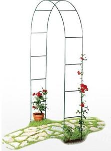 Arcada metalica de gradina pentru flori cataratoare, 240 x 38 x 140 cm