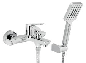 Novaservis Metalia 54, baterie cadă cu set duș manual 150 mm, crom, 54021-0