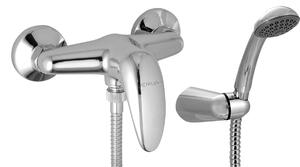 Novaservis Metalia 55, baterie dus 150 mm, crom, 55061.0