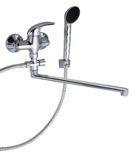 Novaservis Metalia 55, baterie baie panou 100 mm, crom, 55073.0