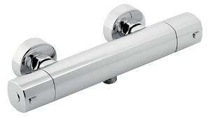 Novaservis Metalia 58, baterie termostatica de dus cu evacuare inferioara, crom, 58960/1-0