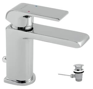 Novaservis Nobless Sharp, baterie pentru chiuvetă cu evacuare, crom 37001.0