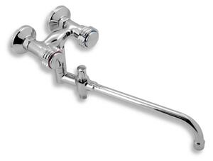 Novaservis Retro I, baterie panou fara accesorii 100 mm, crom, 99037/1.0