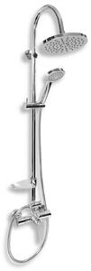 Seturi de dus Novaservis - Set de dus Titania Fresh cu robinet, racord superior de dus, crom, SET040/96.0