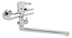 Novaservis Titania Fresh, baterie panou fără duș 150 mm, crom, 96672/1.0