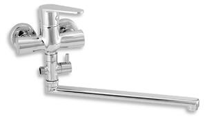 Novaservis Titania Fresh, baterie panou fara dus 100 mm crom, 96673/1.0