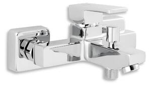 Novaservis Titania Cube, baterie pentru cada montată pe perete fără set de duș 150 mm, crom, 98820/1.0