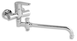 Novaservis Titania Fresh, baterie panou fara accesorii 100 mm, crom, 96037/1.0