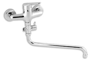 Novaservis Titania Iris New, baterie panou fara dus 150 mm, crom, 94471/1.0