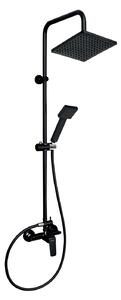 Novaservis Novaservis, set dus + robinet dus 38062, negru, SET043/38.5