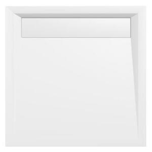 Polysan Polysan, cadă de duș din marmură turnată ARENA cu capac, pătrată, 90x90x4cm, 71601