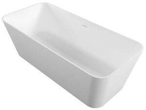 Polysan Polysan, cadă de sine stătătoare LEYLA 170x78cm, rockstone, alb mat, 92530
