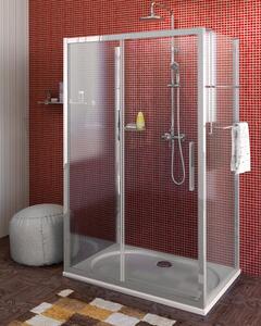 Polysan Polysan, Lucis Line Coltar dus trei pereti 1000x800x800mm varianta L/P, DL1015DL3315DL3315