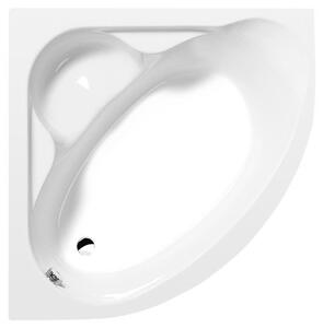 Polysan Polysan, cada coltar NILA 120x120x41cm, alba, 10111