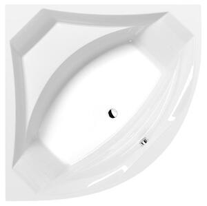 Polysan Polysan, cada coltar ROSANA 140x140x49cm, alba, 64119
