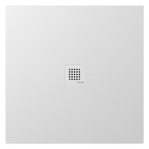 Polysan Polysan, cadita de dus TRENECA din marmura turnata cu posibilitate de reglare a dimensiunii 90x90cm, alb mat, 84300.11