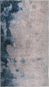 Covor albastru/crem lavabil 180x120 cm - Vitaus