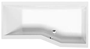 Polysan Polysan, cada asimetrică VERSYS R 170x84x70x47cm, alb, 70611
