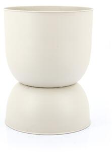 Vaza de ceramica Diablo mare alba 50 cm