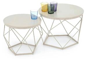 Set 2 masute cafea CIELO, casmir