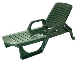 Sezlong Verde Deluxe Tulum Idea,reglabil 3 pozitii
