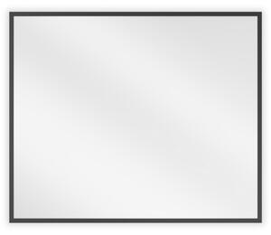 Mexen Loft, oglinda baie dreptunghiulara 60 x 50 cm, culoare rama negru mat, 9852-060-050-000-70