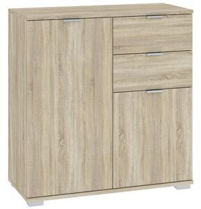 Comodă în culoare stejar, cu sertar. EASY 71,5 cm