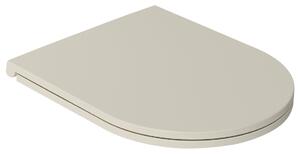 Isvea Isvea, scaun WC INFINITY SLIM, Soft Close, Easy Take, bej, 40KF0532I-S