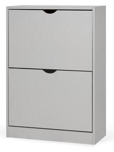 Pantofar gri cu deschidere înclinată 50x82x24 cm Stelo – Bonami Essentials