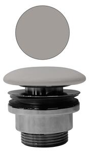 GSI, scurgere chiuveta GSI 5/4", care nu se poate inchide, capac ceramic, 5-65 mm, covoras tortora, PVC05