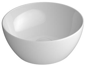 GSI GSI, chiuveta de blat ceramica PURA, diametru 32 cm, alb ExtraGlaze, 885411