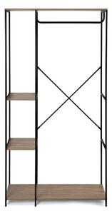 Set pentru hol negru din oțel 90x170x40 cm Aris – Bonami Essentials