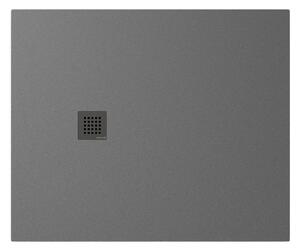 Polysan Polysan, cadita de dus TRENECA din marmura turnata cu posibilitate de reglare a dimensiunii 120x100cm, gri mat, 84313.31