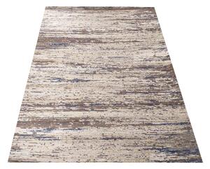 Covor de designer cu accent maro bej și albastru din material textil Lăţime: 200 cm | Lungime: 290 cm
