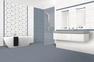 Faianță baie / bucătărie Colorline albă 50x25 cm