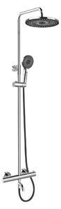 Mereo Mereo, Baterie termostatica pentru baie cu cap de dus rotund, MER-CB60101TSF