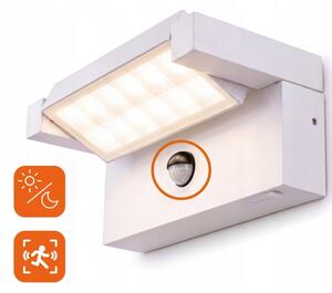 Aplică LED de exterior cu senzor LED/25W/230V IP54 albă