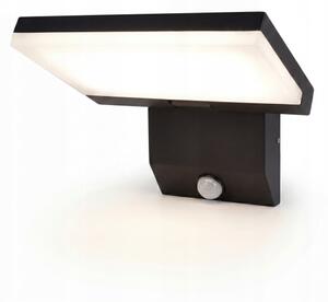 Aplica de perete LED pentru exterior cu senzor LED/18W/230V IP44 neagră