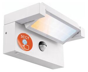 Aplică LED de exterior cu senzor LED/25W/230V IP54 albă