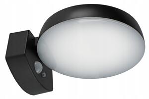 Aplică de perete solară LED cu senzor LED/3W/3,7V 1800 mAh IP54 negru