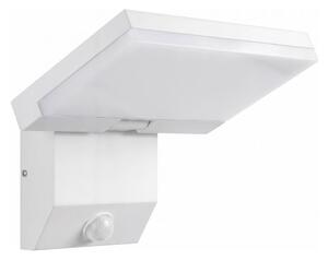 Aplica LED de perete pentru exterior cu senzor LED/18W/230V IP44 albă