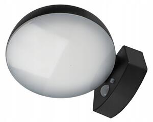 Aplică de perete solară LED cu senzor LED/3W/3,7V 1800 mAh IP54 negru