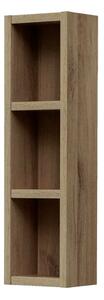 Mereo, Mereo Aira, mobilier baie 20 cm sus, raft, stejar Halifax, MER-CN726SH