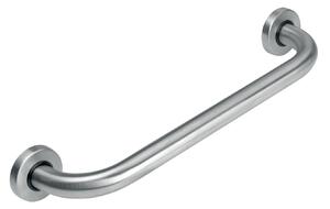 Novaservis, Mâner drept cu capace 400 mm oțel inoxidabil periat, R6640-4